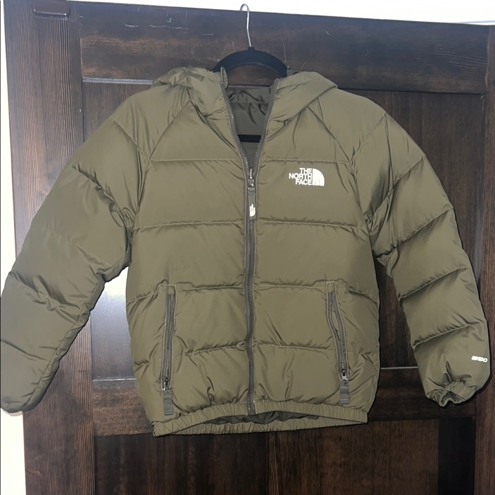 The North Face Kids Olive Puffer Jacket
